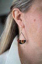 Load image into Gallery viewer, Fairytale Floral Dangle Earrings - Silver