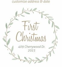 Load image into Gallery viewer, Custom Ornament- Holiday First